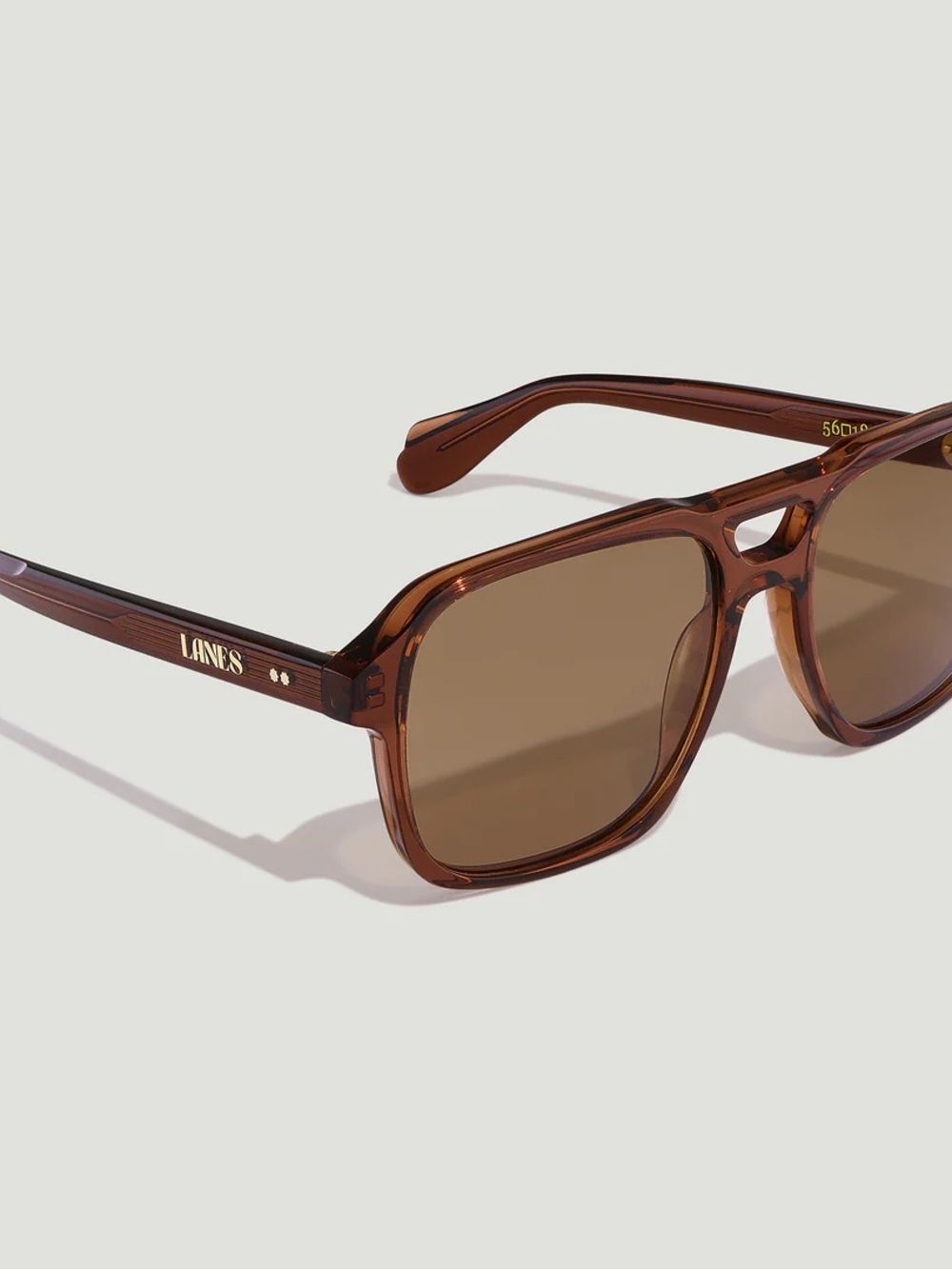 Lanes Beau Sunglasses in Chestnut